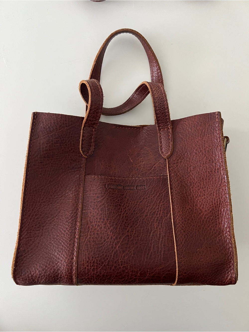 Portland Leather Goods Crossbody Tote